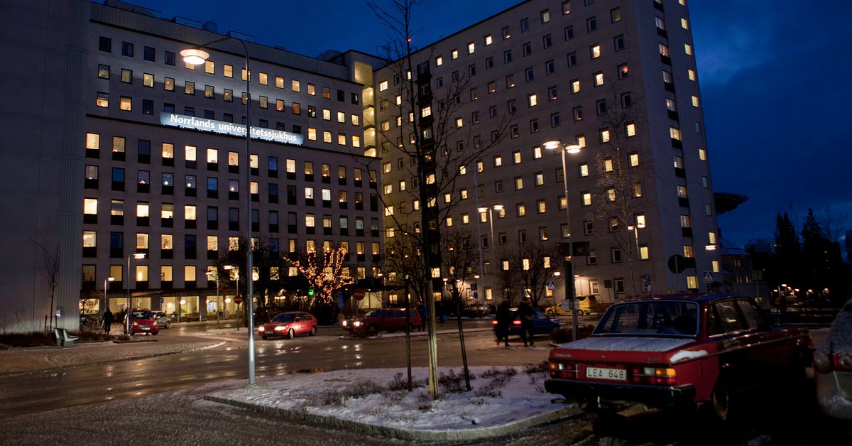 Barn dog i samband med sövning på Norrlands universitetssjukhus
