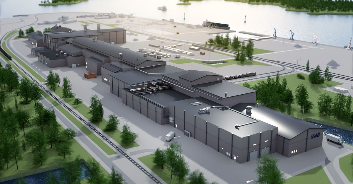 SSAB:s nya stålverk i Luleå får grönt ljus