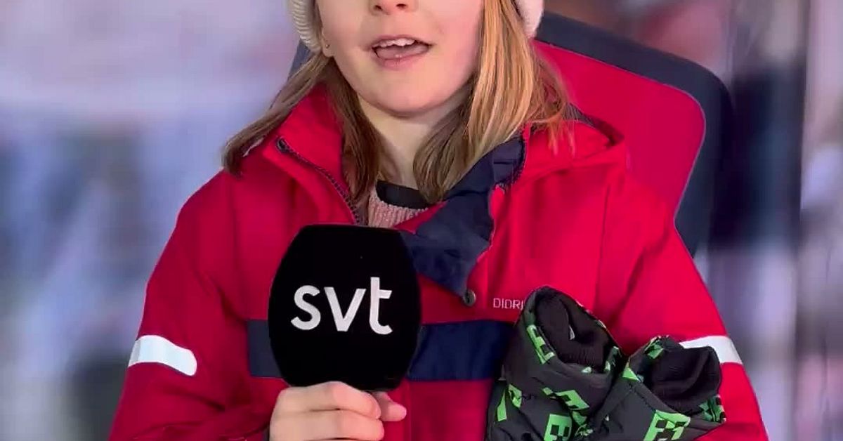 Här testar barn på att vara SVT-programledare | SVT Nyheter