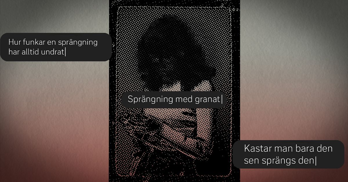 H&auml;r tar ton&aring;ringen i Sundsvall hj&auml;lp av Chat GPT inf&ouml;r bombuppdrag