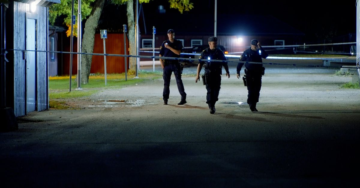 Skottlossning på Apalby i Västerås