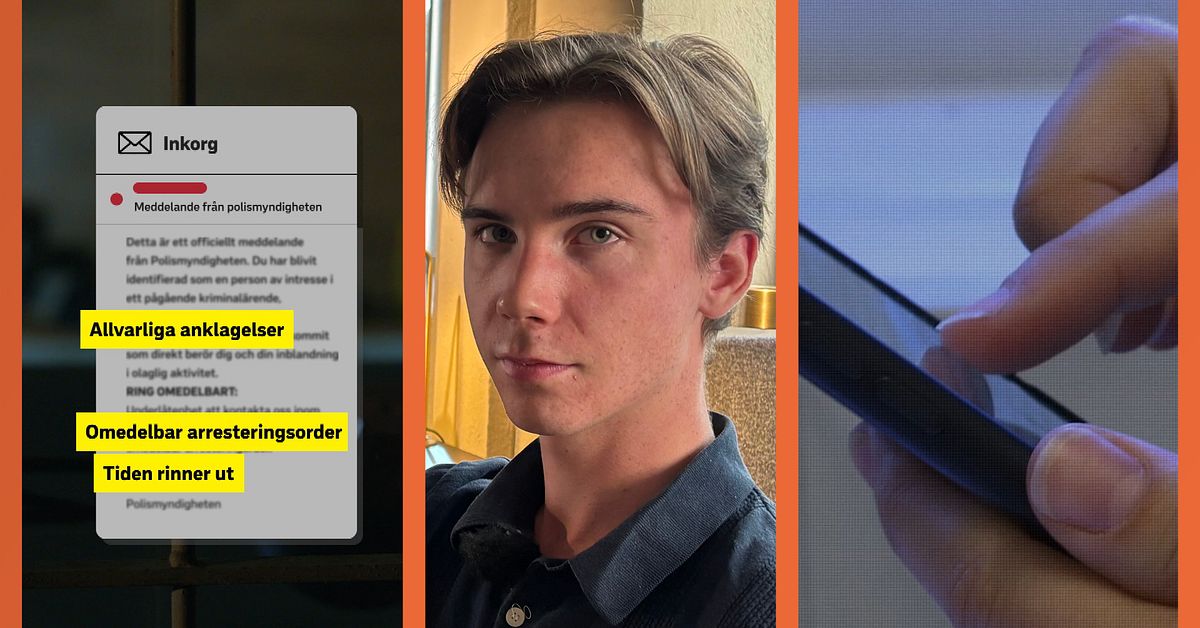 Så löste Gustav, 18, problemet med bedrägerier i mejlkorgen
