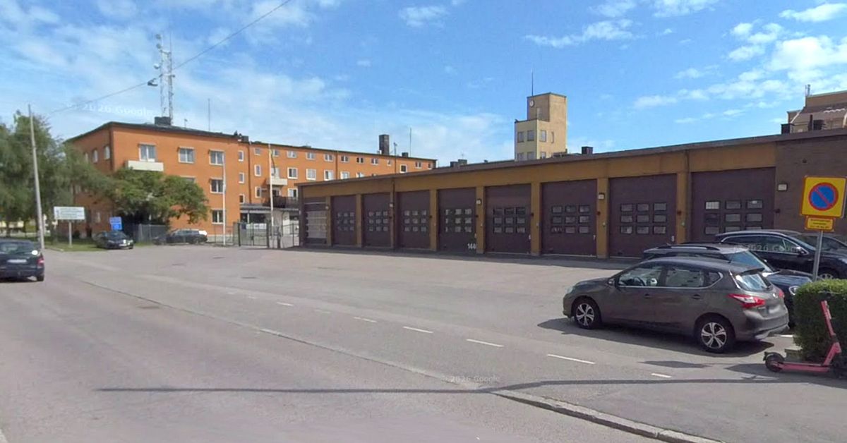 Norrk&ouml;pings nya stadsarkiv byggs vid gamla brandstationen