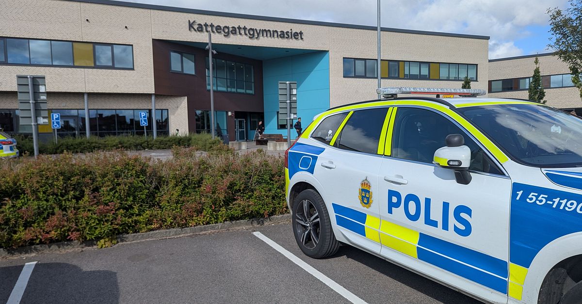 Hot mot Kattegattsgymnasiet – elever har skickats hem