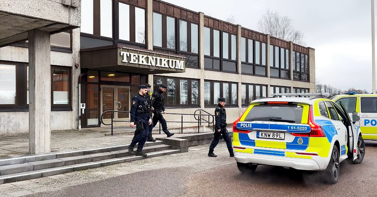 Skämt på stan blev allvarligt hot – därför stängde gymnasieskolan i Växjö