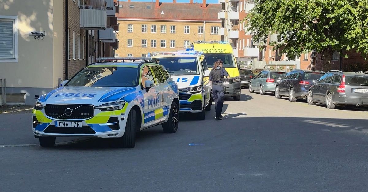 Polisp&aring;drag efter brand i centrala Norrk&ouml;ping