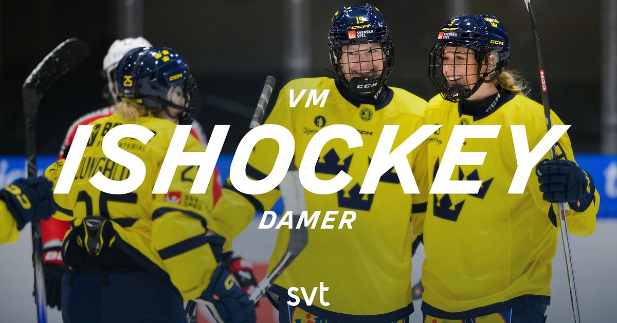Ishockey Damernas VM i ishockey 2024 SVT Sport
