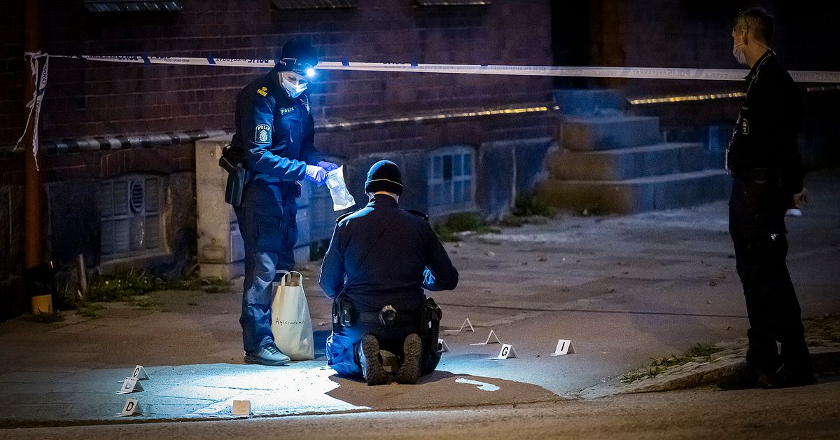 Skjutningar i Sverige nästan halverade – men sprängningar dubblerade