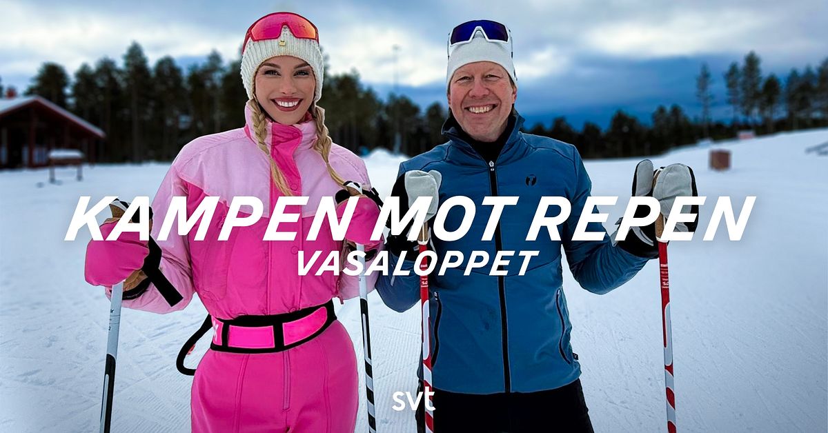 F&ouml;lj Julia Franz&eacute;ns kamp mot repen i Vasaloppet