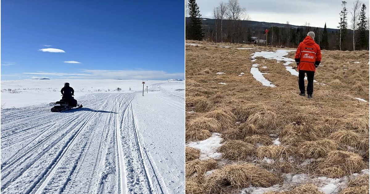 Oj&auml;mn sn&ouml;tillg&aring;ng i &Aring;re kommun &ndash; m&aring;nga skoterleder st&auml;ngda