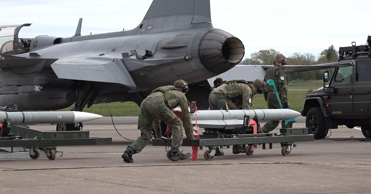 H&auml;r &ouml;var svenska och finska flygvapnet i Kalmar