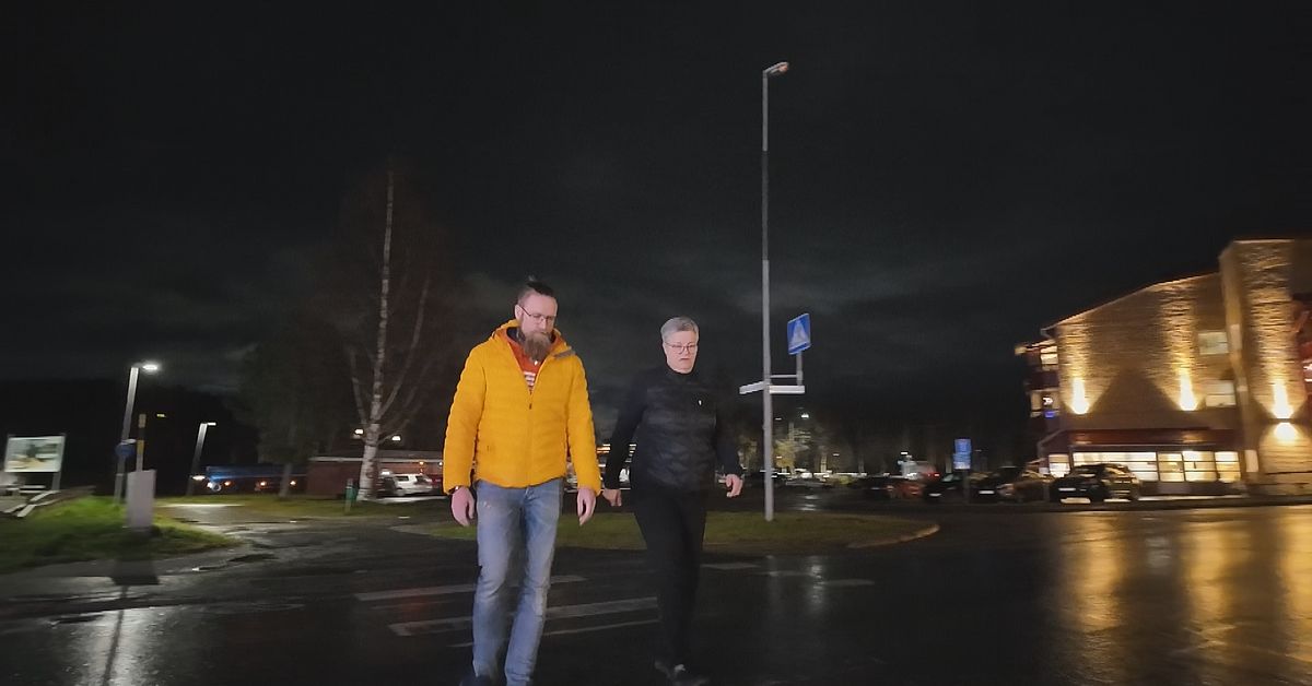 Mörkt när gatubelysning inte lagas i Lycksele: ”Vansinnigt”