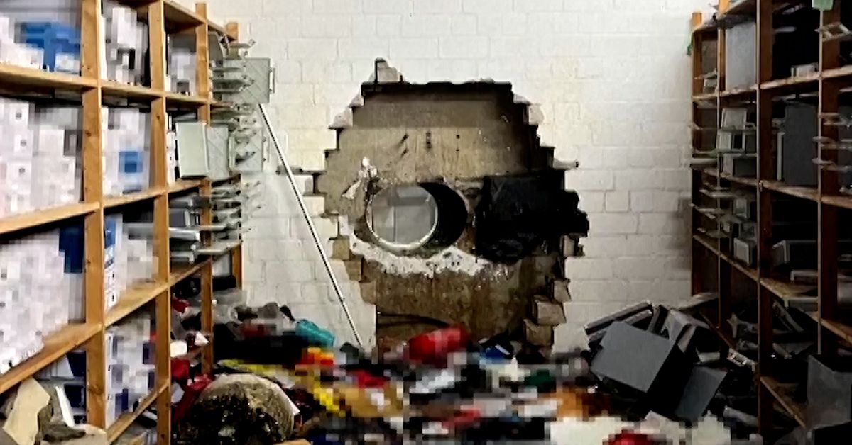 Bankr&aring;n i Tyskland &ndash; stal 300 miljoner genom tunnel