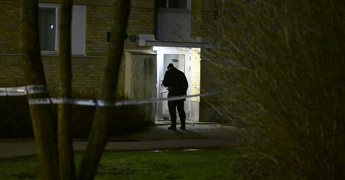 Explosion vid port i Billesholm