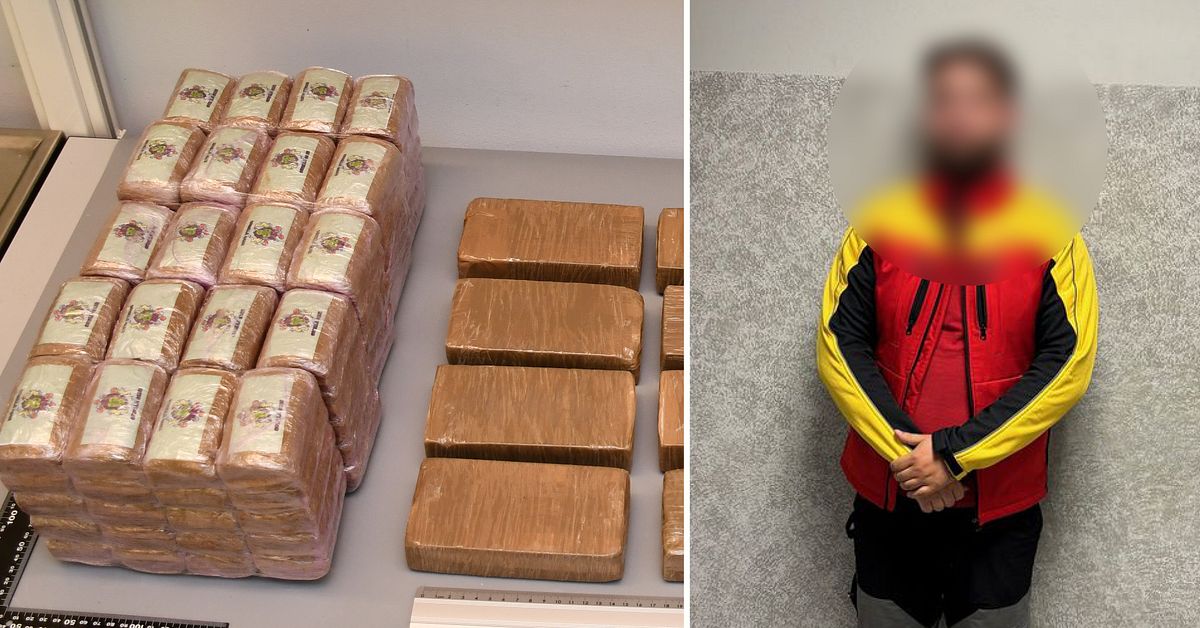 Falsk budbil full med narkotika – chaufför åtalad