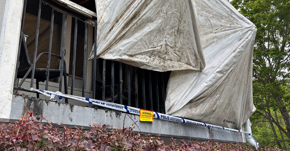 Polisen misstänker mordbrand på balkong – igen: ”Hittade en bensindunk”
