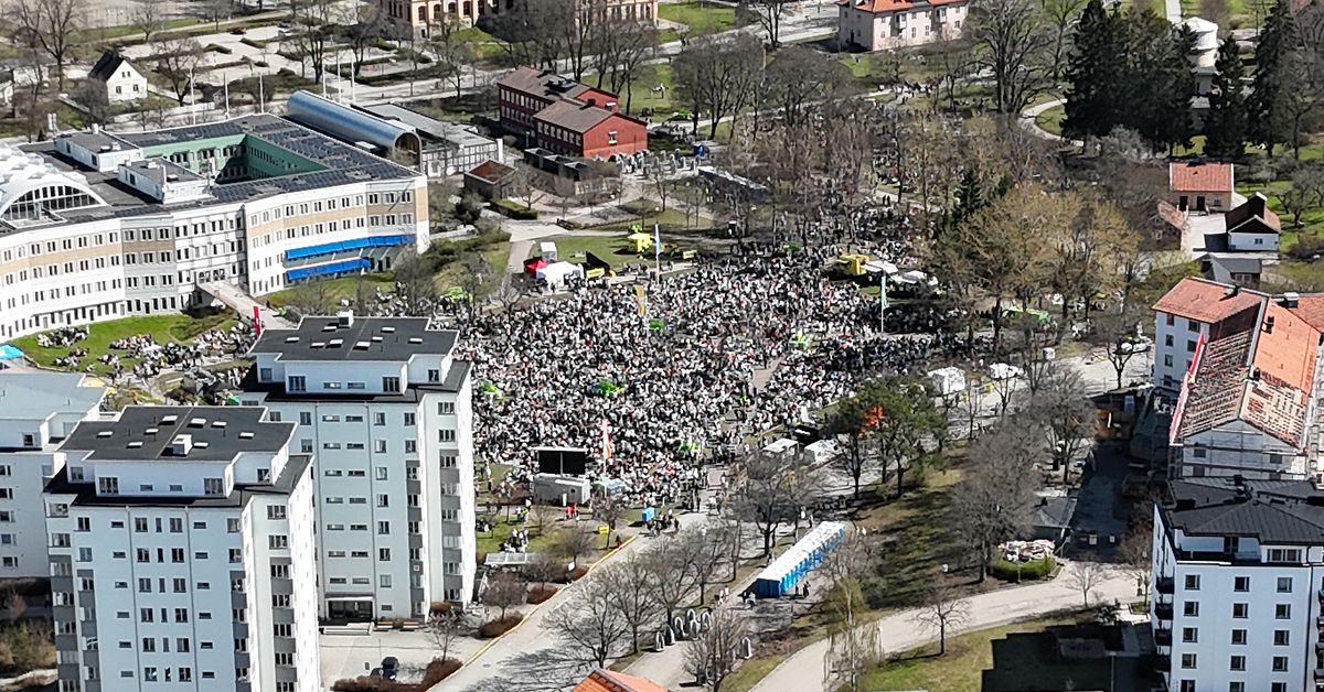 S&aring; blir v&auml;dret p&aring; valborg i Uppsala