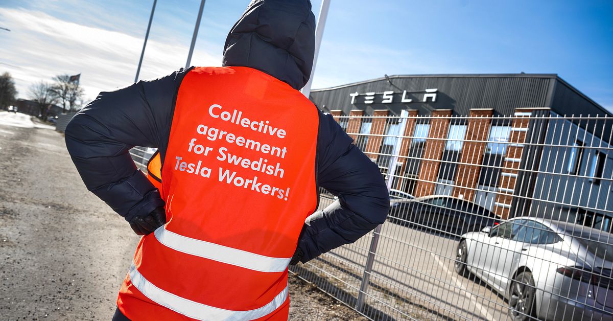 Ny strejk utlyst på Tesla-anläggningar
