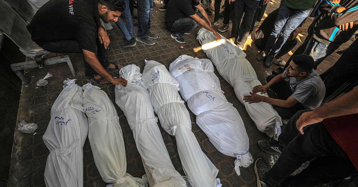 Uppgifter: Åtta av tio dödade i Gaza är civila