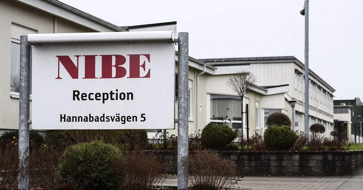 L’entreprise de pompes à chaleur Nibe informe 340 employés en Suède