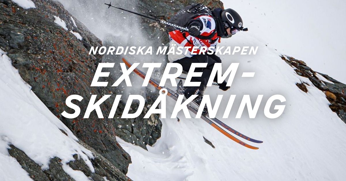 Se SVT:s s&auml;ndning fr&aring;n Nordiska m&auml;sterskapen i extremskid&aring;kning