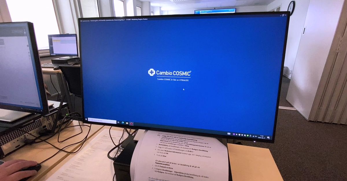 Man dog av cancerbehandling &ndash; journalsystem kan ha bidragit