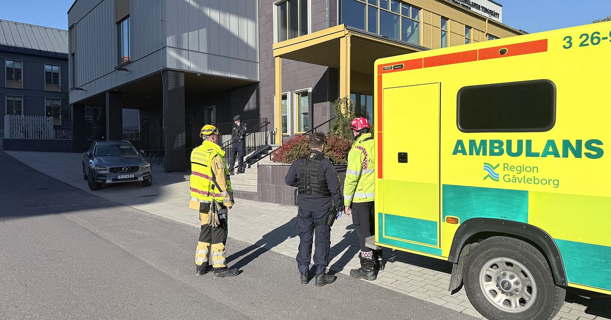 Misst&auml;nkt farligt brev till tingsr&auml;tten i Hudiksvall &ndash; polis p&aring; plats