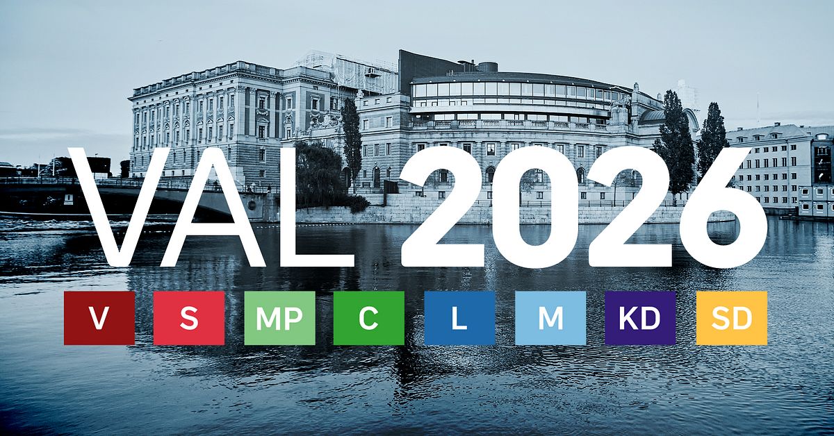 Guide Val 2026 I Sverige SVT Nyheter