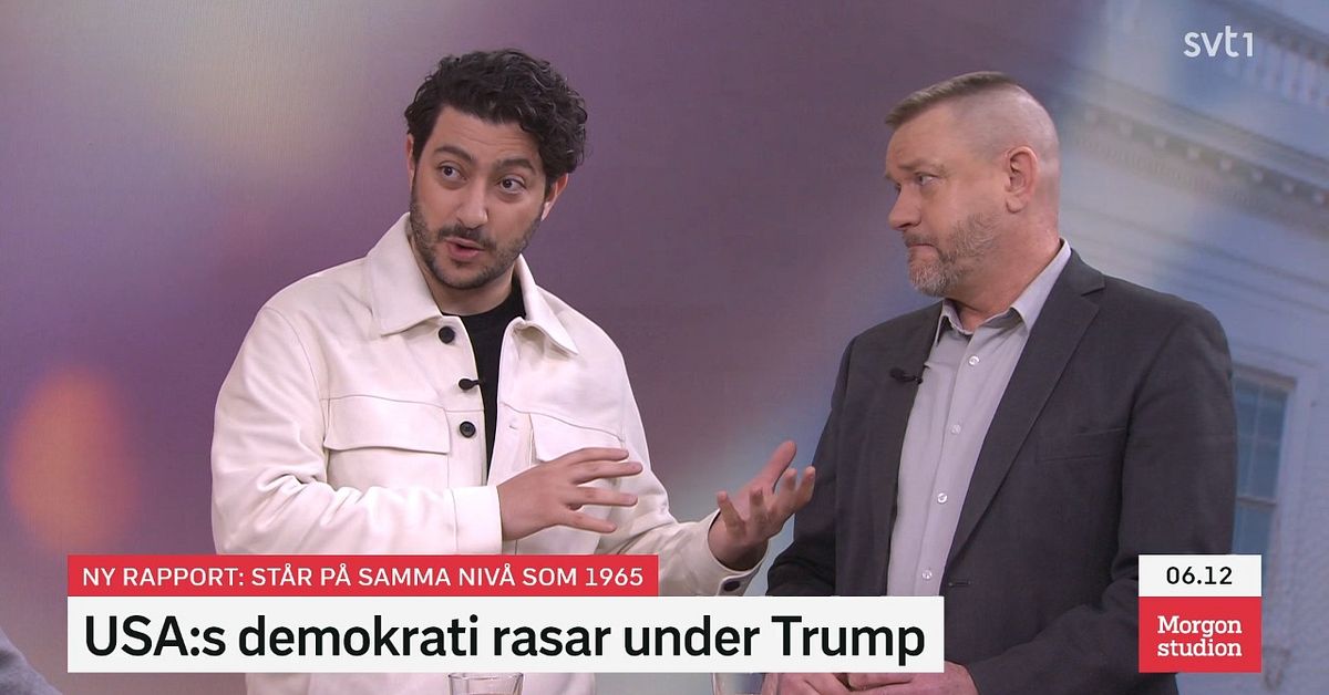 Svenskarnas s&aring;gning: 7 av 10 anser att USA inte &auml;r en demokrati