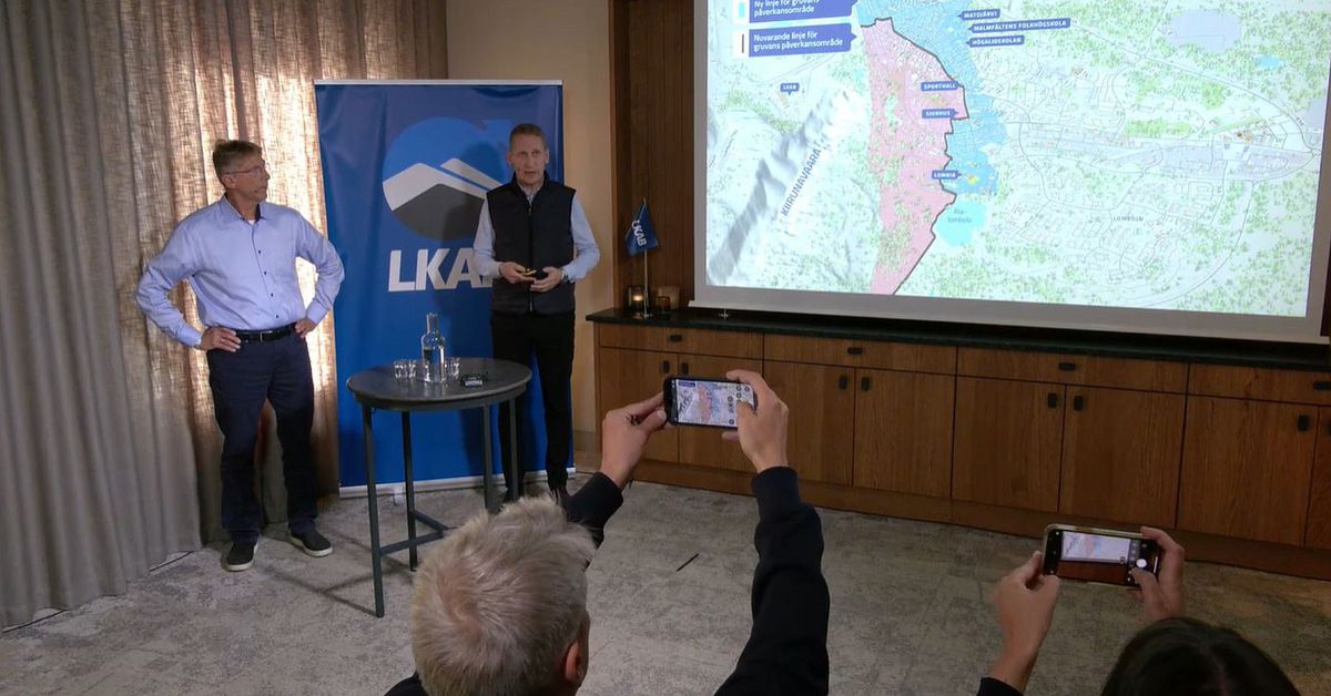 Ytterligare en tredjedel av Kiruna drabbas av gruvan