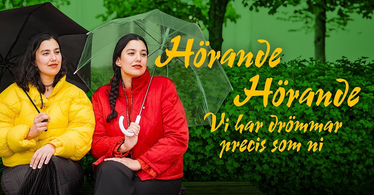 H&ouml;rande, h&ouml;rande &ndash; vi har dr&ouml;mmar precis som ni