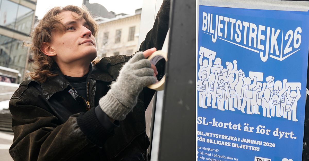 Biljettstrejk mot SL &ndash; resen&auml;rer uppmanas till fusk&aring;k i januari