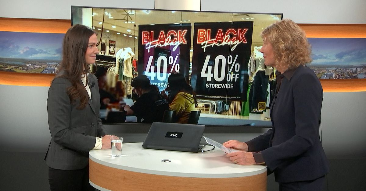 Black Week viktig vecka för handeln SVT Nyheter
