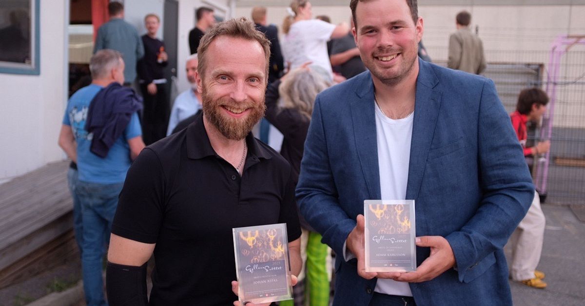 Gyllene snittet till SVT:s Johan Ripås och Adam Karlsson