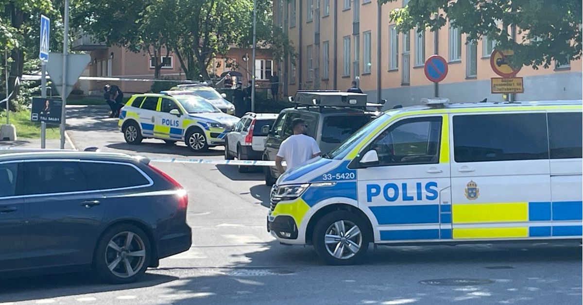 Skottlossning i västra Stockholm – stor polisinsats