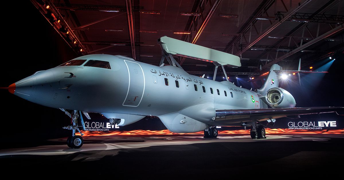 SVT erfar: Nato k&ouml;per spaningsplanet Global Eye fr&aring;n Saab