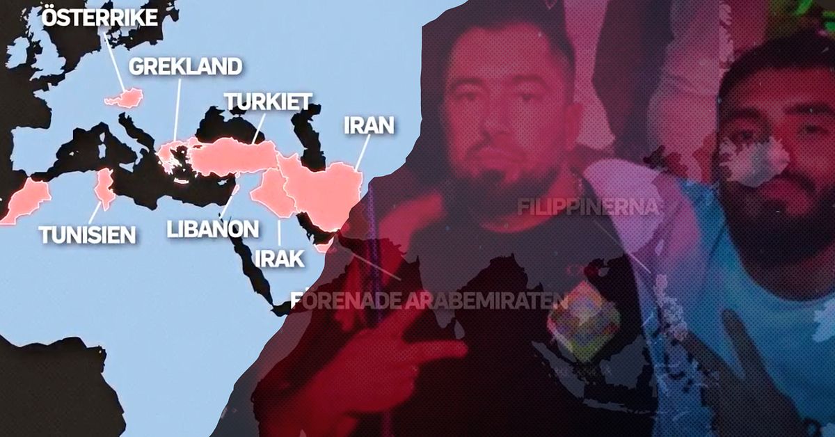 Här är gängtopparna som polisen jagar utomlands