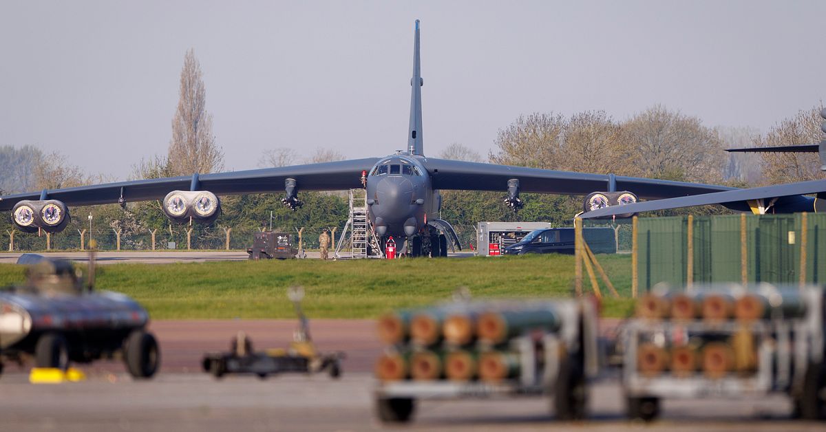 Incident vid amerikansk flygbas i Storbritannien