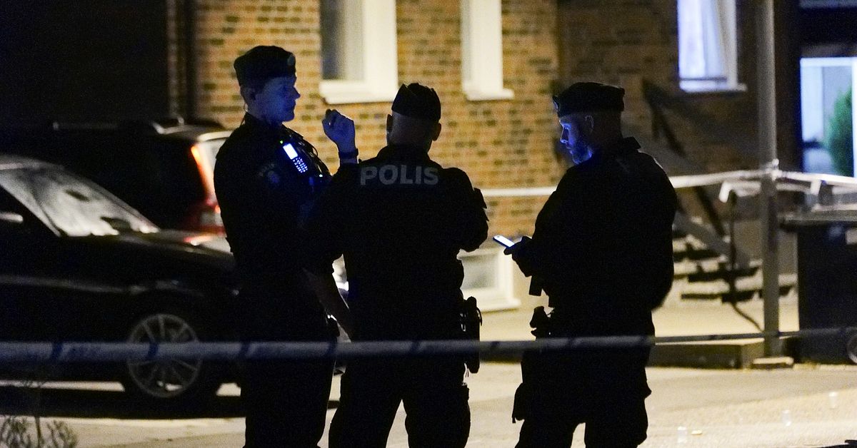 Skottlossning i villaområde i Åstorp
