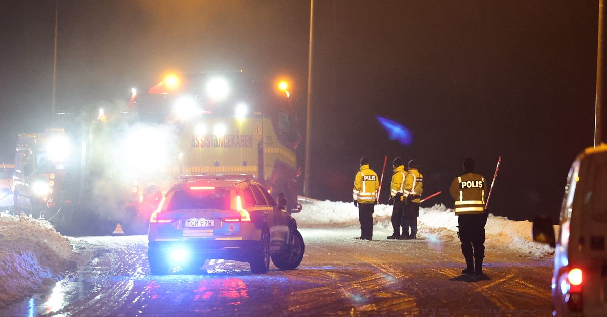 Man d&ouml;d efter trafikolycka i Glasberga