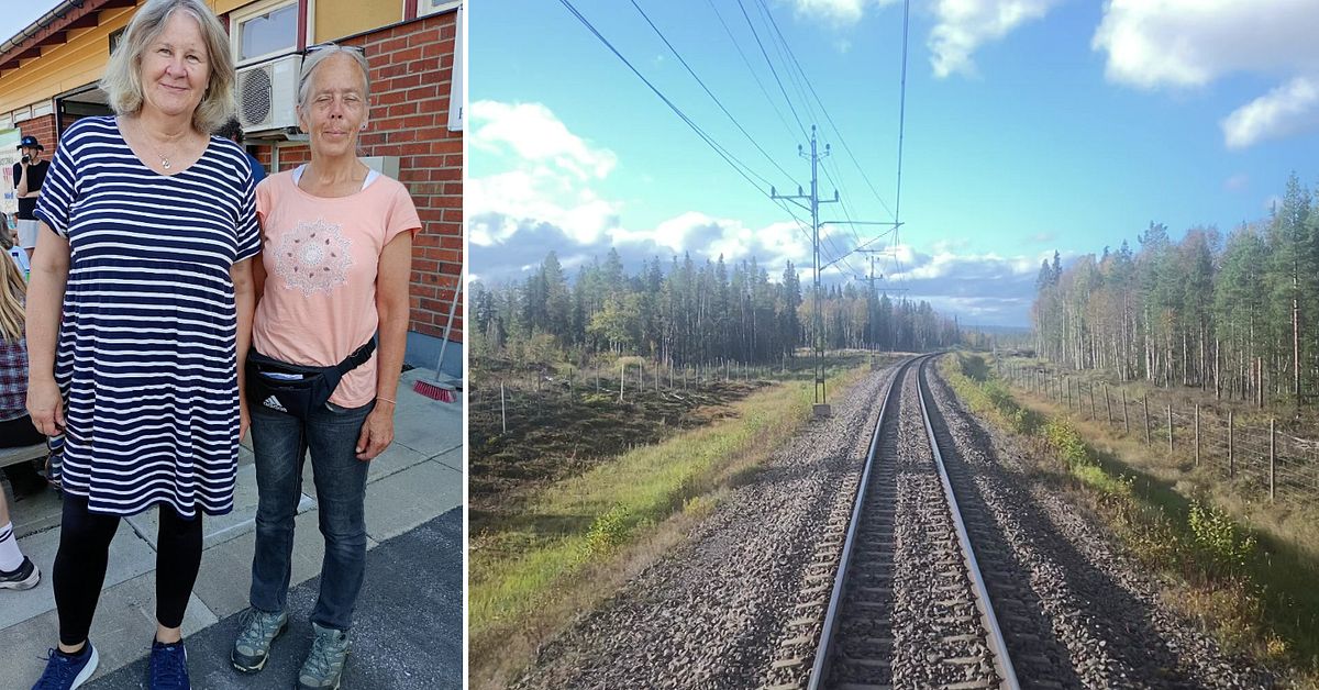 400 tågresenärer fast i Bastuträsk – stått stilla sedan inatt