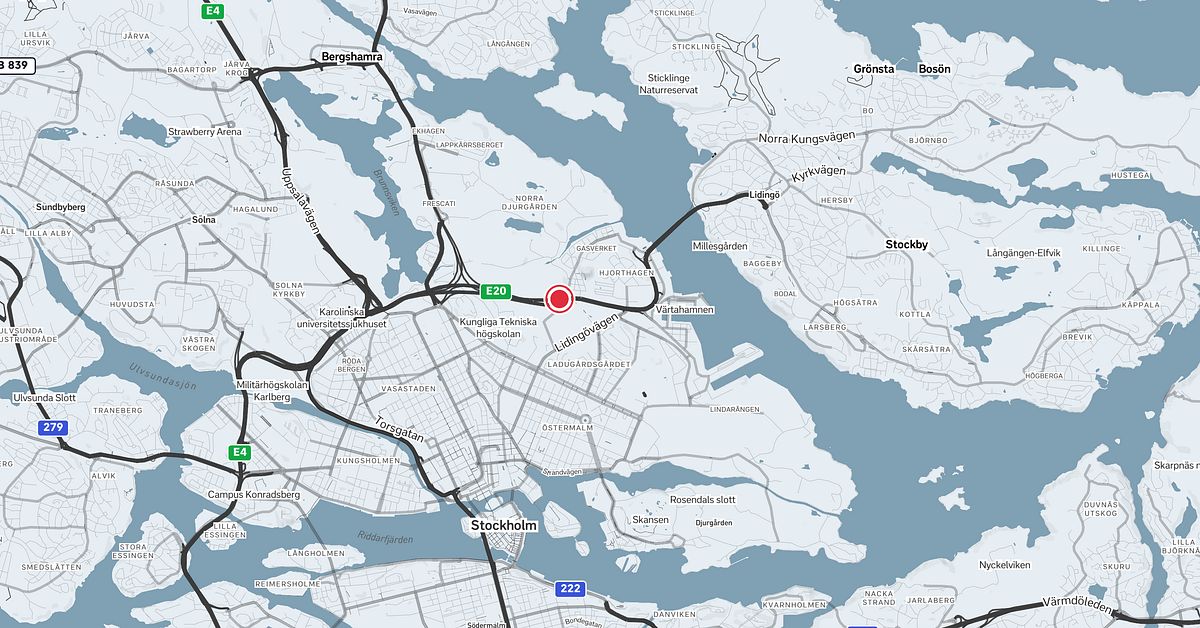 Norra l&auml;nken: Kosmotunneln st&auml;ngd &ndash; kan &ouml;ppna igen vid lunchtid