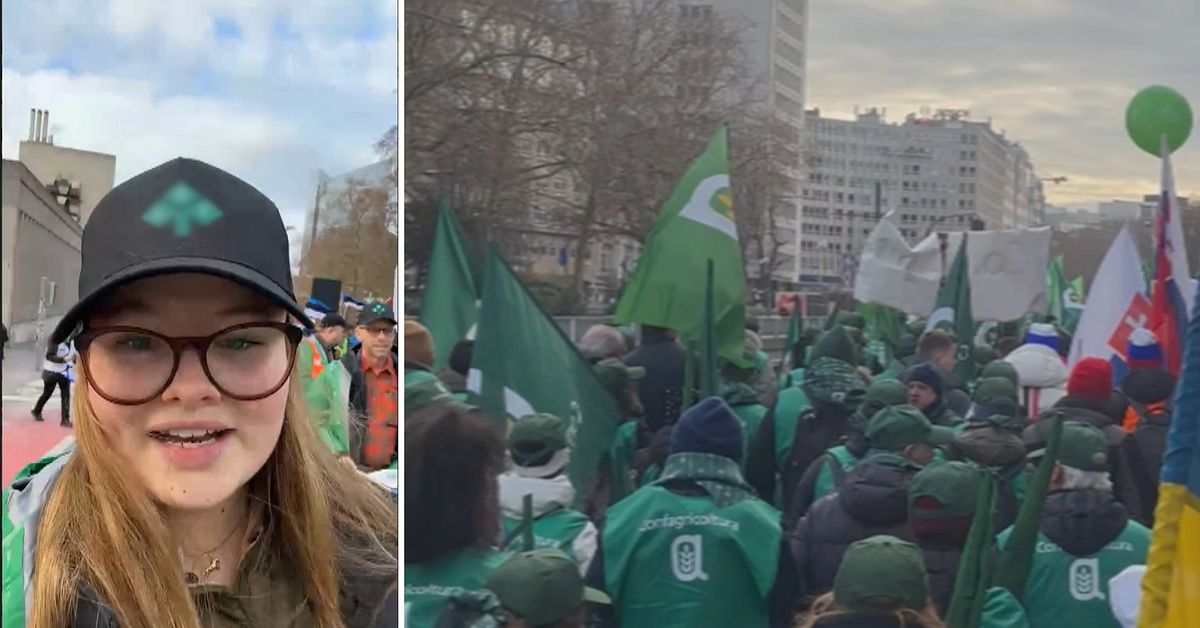 H&auml;ng med in i protestmarschen i Bryssel &ndash; v&auml;rml&auml;nningen Oona p&aring; plats
