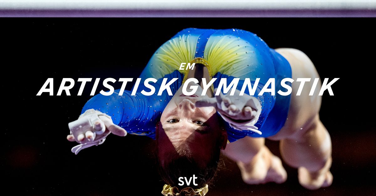Lagfinal i gymnastik EM med Sverige i startfältet