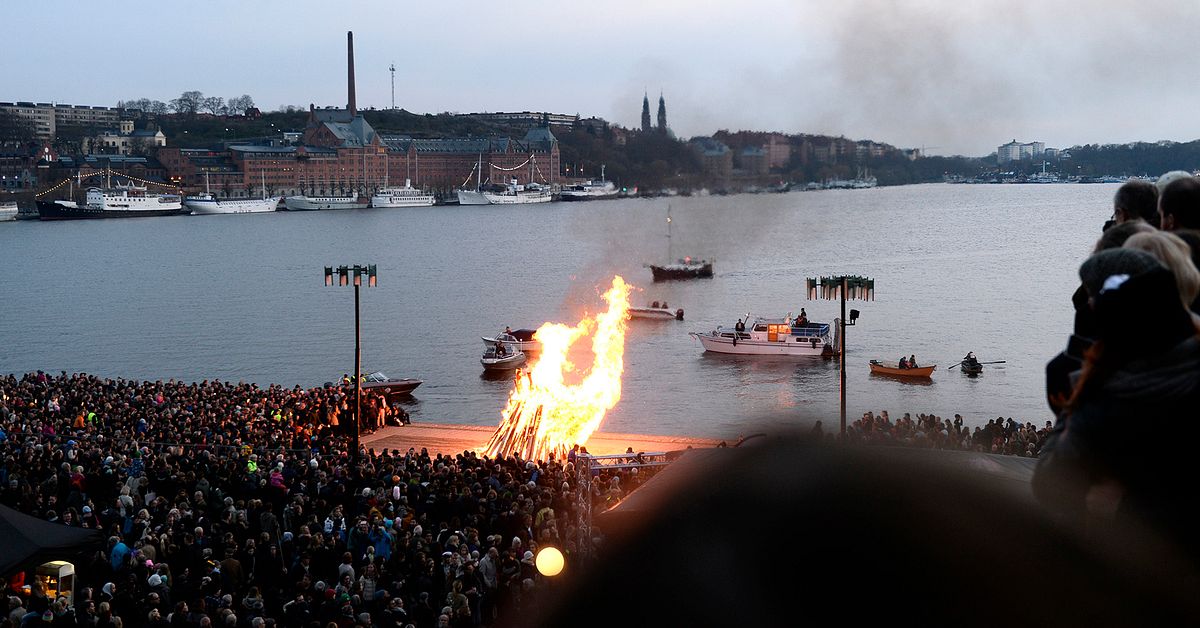 Här kan du fira valborg i Stockholm | SVT Nyheter