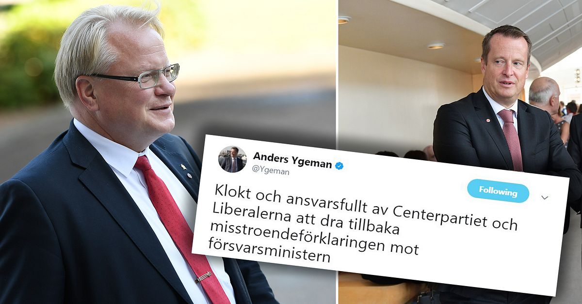 ”Oj, vilken röra” – så reagerar politikerna på beskedet om Hultqvist ...
