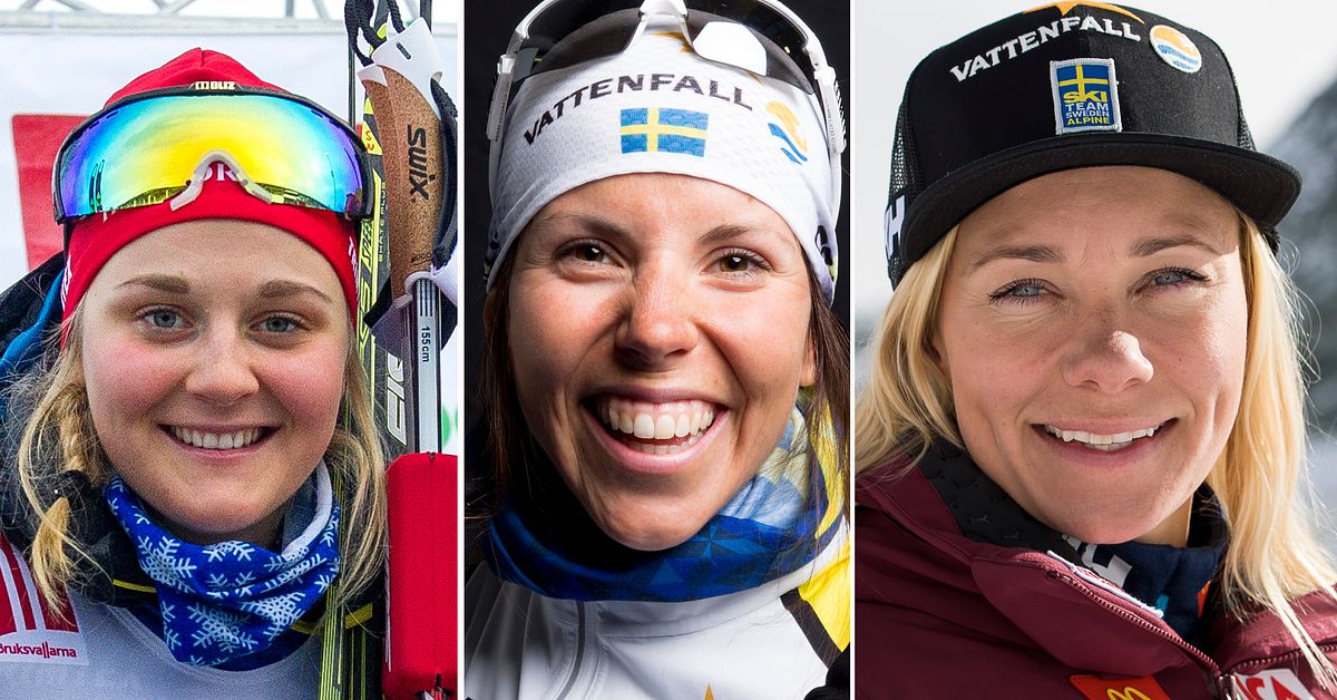 Vintersport Kalla listar sina främsta svenska kvinnliga SVT