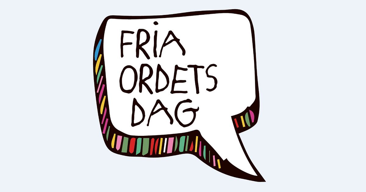 Det här är Fria ordets dag SVT Nyheter