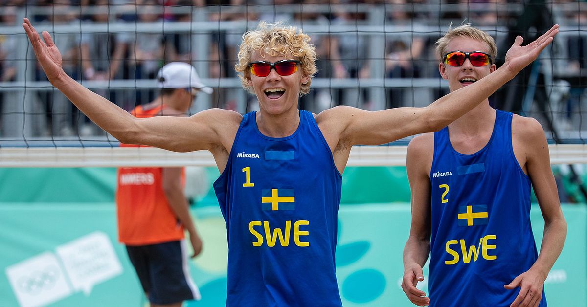 Volleyboll Nytt svenskt guld på ungdomsOS SVT Sport