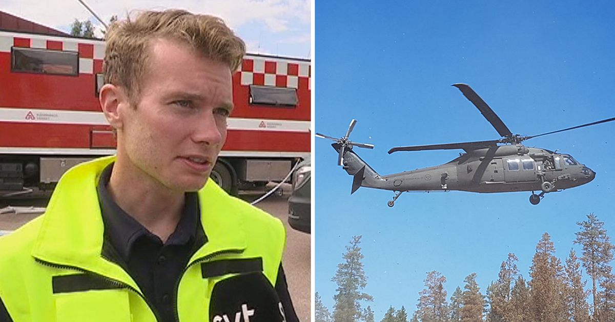 MSB: Sverige behöver helikoptrar för bekämpning av framtida ...